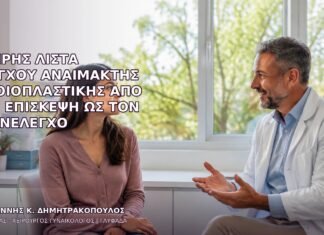 Πλήρης Λίστα Ελέγχου Αναίμακτης Αιδοιοπλαστικής από την Επίσκεψη ως τον Επανέλεγχο