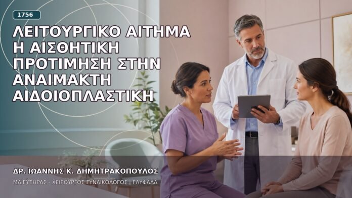 Λειτουργικό Αίτημα ή Αισθητική Προτίμηση στην Αναίμακτη Αιδοιοπλαστική Λειτουργικό Αίτημα ή Αισθητική Προτίμηση στην Αναίμακτη Αιδοιοπλαστική