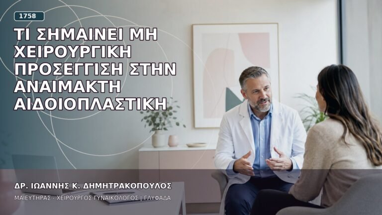 Τι Σημαίνει Μη Χειρουργική Προσέγγιση στην Αναίμακτη Αιδοιοπλαστική