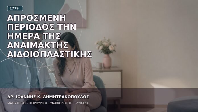 Απρόσμενη Περίοδος την Ημέρα της Αναίμακτης Αιδοιοπλαστικής Απρόσμενη Περίοδος την Ημέρα της Αναίμακτης Αιδοιοπλαστικής