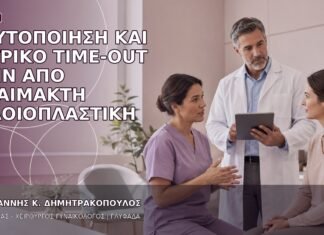 Ταυτοποίηση και Ιατρικό Time-Out πριν από Αναίμακτη Αιδοιοπλαστική Ταυτοποίηση και Ιατρικό Time-Out πριν από Αναίμακτη Αιδοιοπλαστική