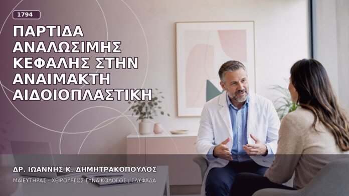 Παρτίδα Αναλώσιμης Κεφαλής στην Αναίμακτη Αιδοιοπλαστική Παρτίδα Αναλώσιμης Κεφαλής στην Αναίμακτη Αιδοιοπλαστική