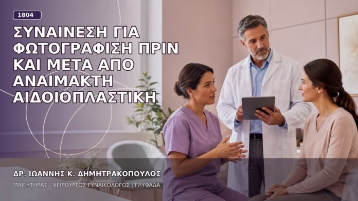 Συναίνεση για Φωτογράφιση πριν και μετά από Αναίμακτη Αιδοιοπλαστική Συναίνεση για Φωτογράφιση πριν και μετά από Αναίμακτη Αιδοιοπλαστική