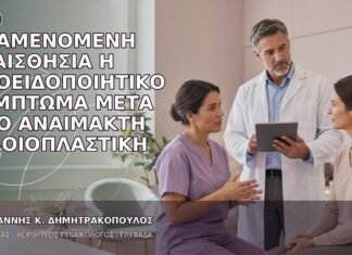 Αναμενόμενη Ευαισθησία ή Προειδοποιητικό Σύμπτωμα μετά από Αναίμακτη Αιδοιοπλαστική Αναμενόμενη Ευαισθησία ή Προειδοποιητικό Σύμπτωμα μετά από Αναίμακτη Αιδοιοπλαστική