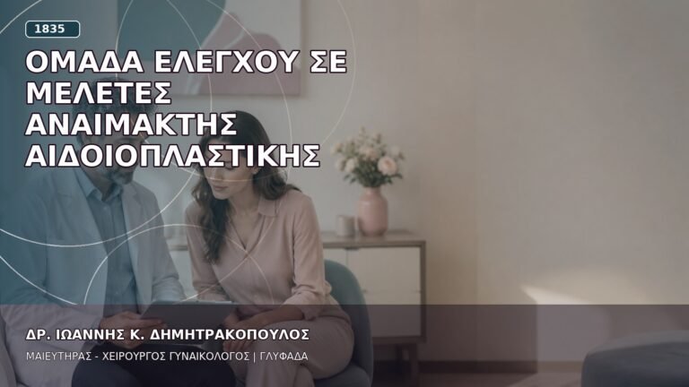 Ομάδα Ελέγχου σε Μελέτες Αναίμακτης Αιδοιοπλαστικής