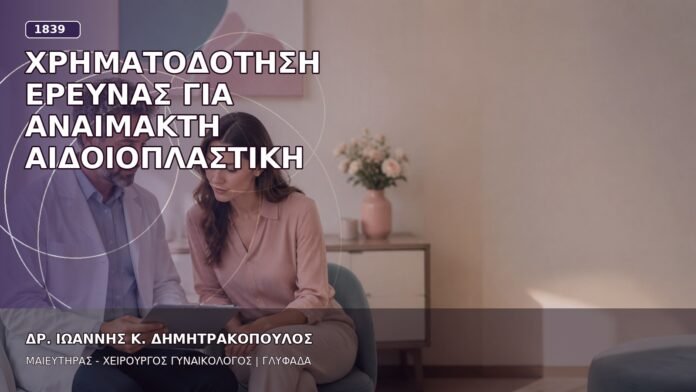 Χρηματοδότηση Έρευνας για Αναίμακτη Αιδοιοπλαστική