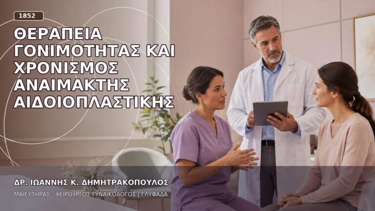 Θεραπεία Γονιμότητας και Χρονισμός Αναίμακτης Αιδοιοπλαστικής