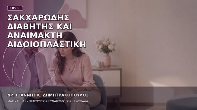 Σακχαρώδης Διαβήτης και Αναίμακτη Αιδοιοπλαστική