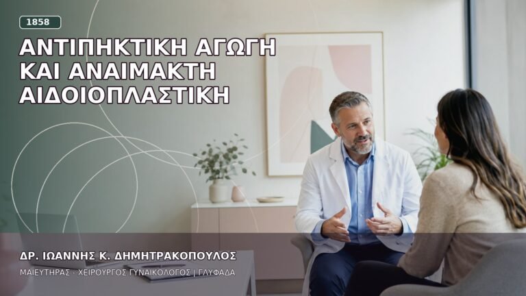 Αντιπηκτική Αγωγή και Αναίμακτη Αιδοιοπλαστική