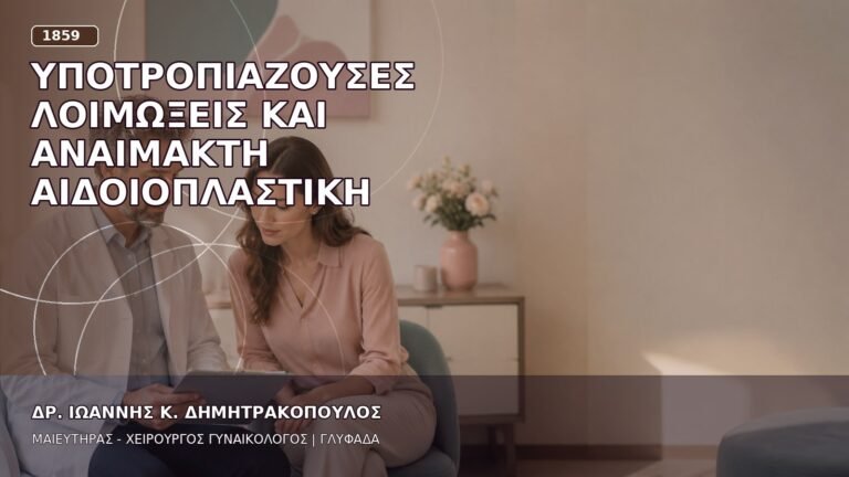 Υποτροπιάζουσες Λοιμώξεις και Αναίμακτη Αιδοιοπλαστική
