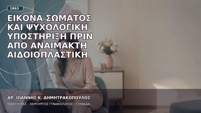 Εικόνα Σώματος και Ψυχολογική Υποστήριξη πριν από Αναίμακτη Αιδοιοπλαστική Εικόνα Σώματος και Ψυχολογική Υποστήριξη πριν από Αναίμακτη Αιδοιοπλαστική