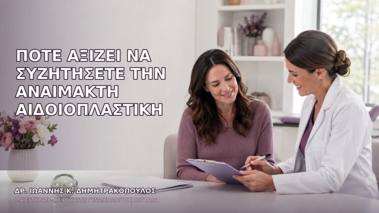 Πότε Αξίζει να Συζητήσετε την Αναίμακτη Αιδοιοπλαστική
