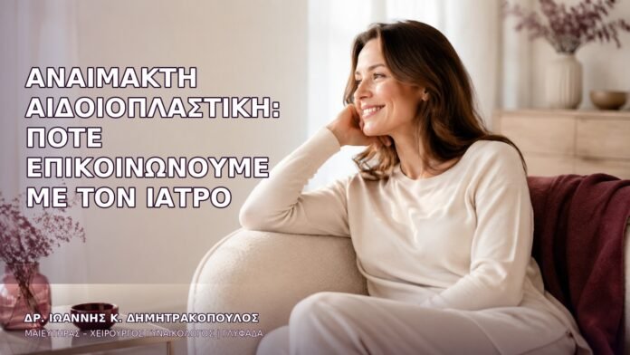 anaimakti-aidoioplastiki-867 Αναίμακτη Αιδοιοπλαστική: Πότε Επικοινωνούμε με τον Ιατρό