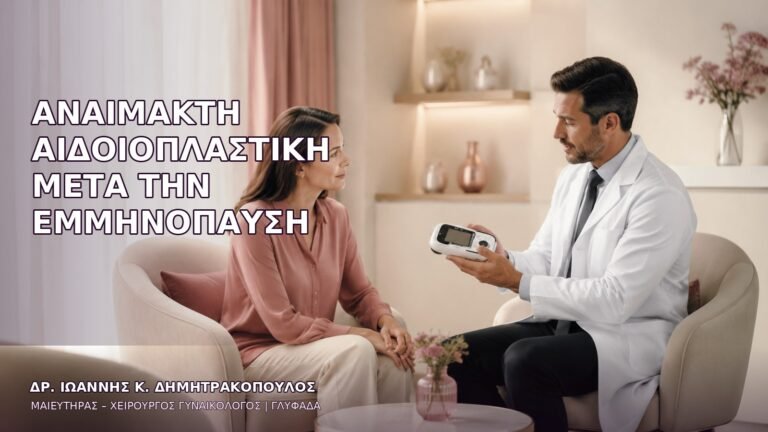 Αναίμακτη Αιδοιοπλαστική μετά την Εμμηνόπαυση