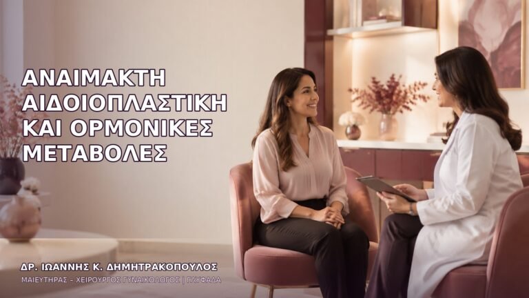 Αναίμακτη Αιδοιοπλαστική και Ορμονικές Μεταβολές