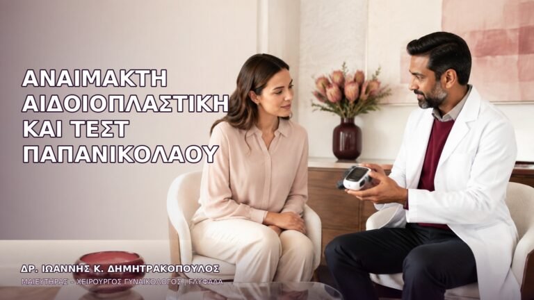 Αναίμακτη Αιδοιοπλαστική και Τεστ Παπανικολάου