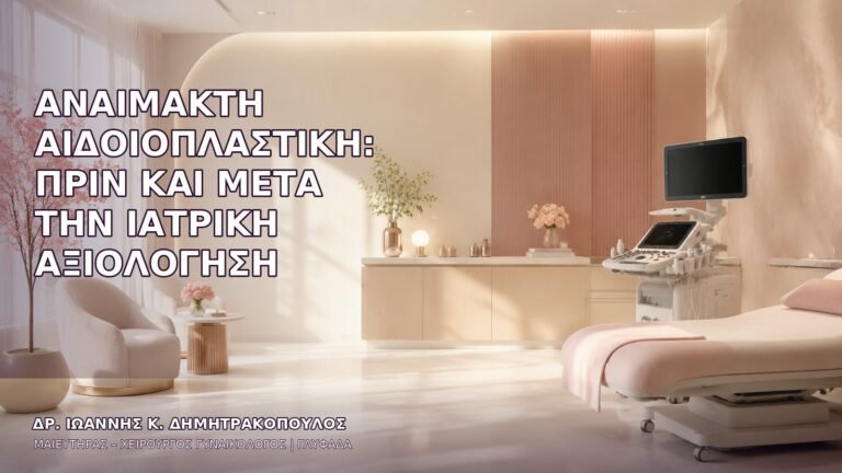 Αναίμακτη Αιδοιοπλαστική: Πριν και Μετά την Ιατρική Αξιολόγηση