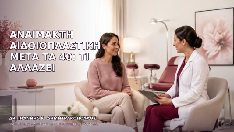 Αναίμακτη Αιδοιοπλαστική μετά τα 40: Τι Αλλάζει