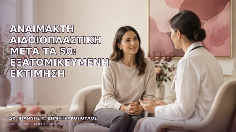 Αναίμακτη Αιδοιοπλαστική μετά τα 50: Εξατομικευμένη Εκτίμηση
