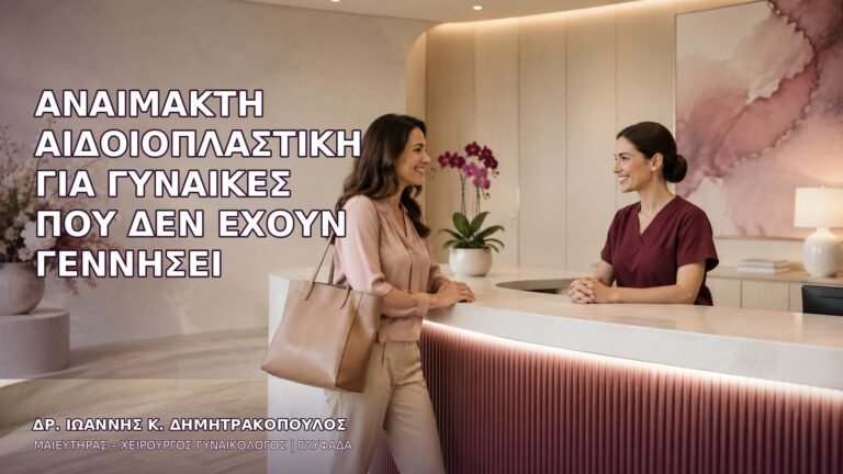 Αναίμακτη Αιδοιοπλαστική για Γυναίκες που Δεν Έχουν Γεννήσει