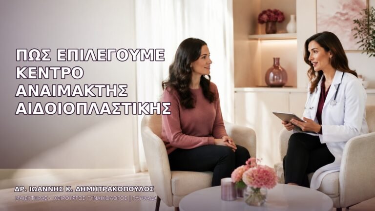 Πώς Επιλέγουμε Κέντρο Αναίμακτης Αιδοιοπλαστικής