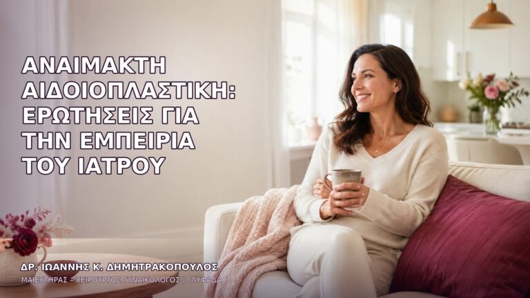 Αναίμακτη Αιδοιοπλαστική: Ερωτήσεις για την Εμπειρία του Ιατρού