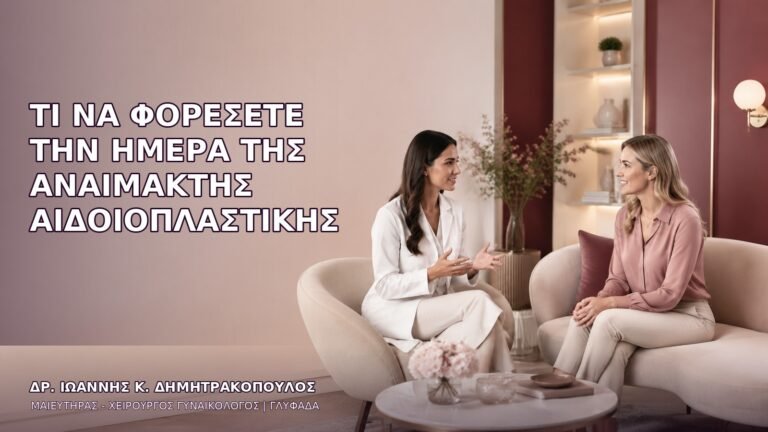 Τι να Φορέσετε την Ημέρα της Αναίμακτης Αιδοιοπλαστικής