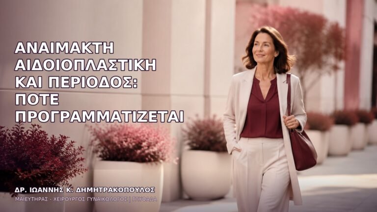 Αναίμακτη Αιδοιοπλαστική και Περίοδος: Πότε Προγραμματίζεται