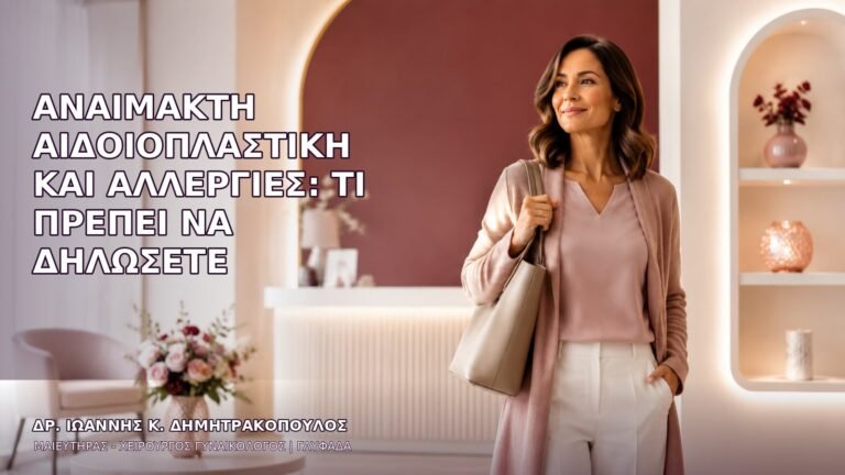 Αναίμακτη Αιδοιοπλαστική και Αλλεργίες: Τι Πρέπει να Δηλώσετε