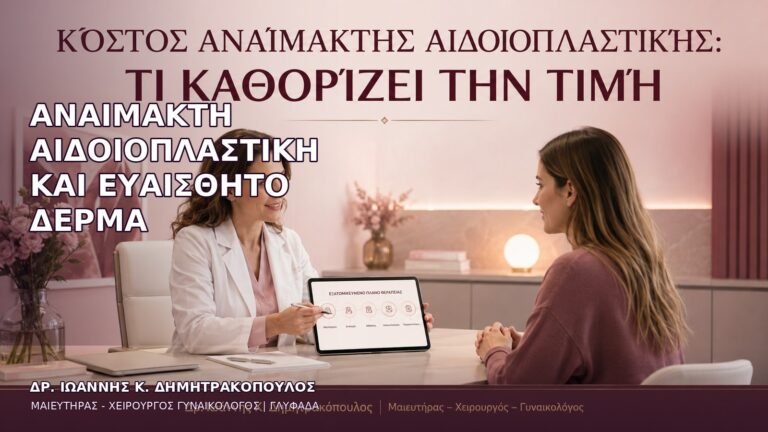 Αναίμακτη Αιδοιοπλαστική και Ευαίσθητο Δέρμα