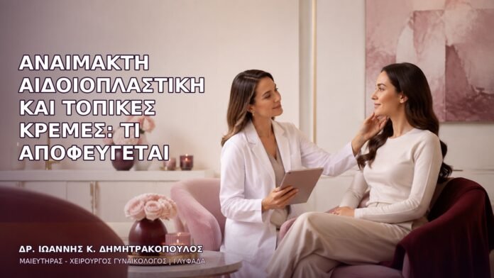 anaimakti-aidoioplastiki-961 Αναίμακτη Αιδοιοπλαστική και Τοπικές Κρέμες: Τι Αποφεύγεται