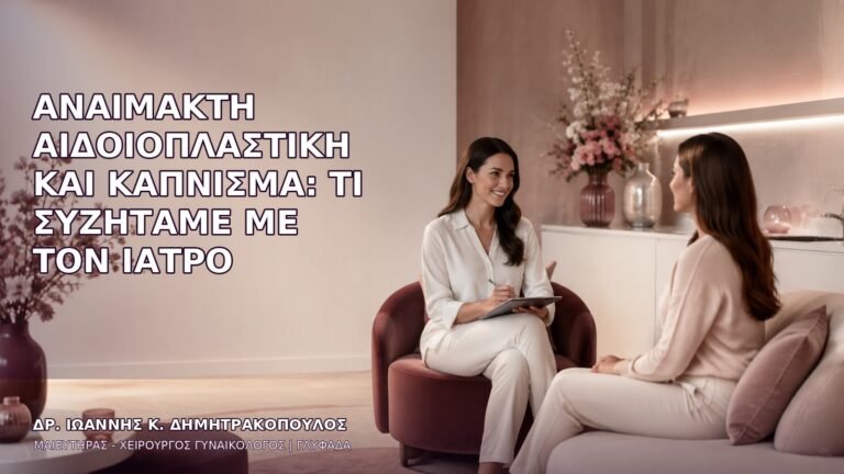 Αναίμακτη Αιδοιοπλαστική και Κάπνισμα: Τι Συζητάμε με τον Ιατρό