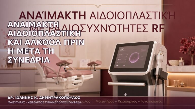 Αναίμακτη Αιδοιοπλαστική και Αλκοόλ πριν ή μετά τη Συνεδρία