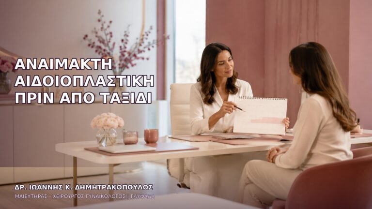 Αναίμακτη Αιδοιοπλαστική πριν από Ταξίδι