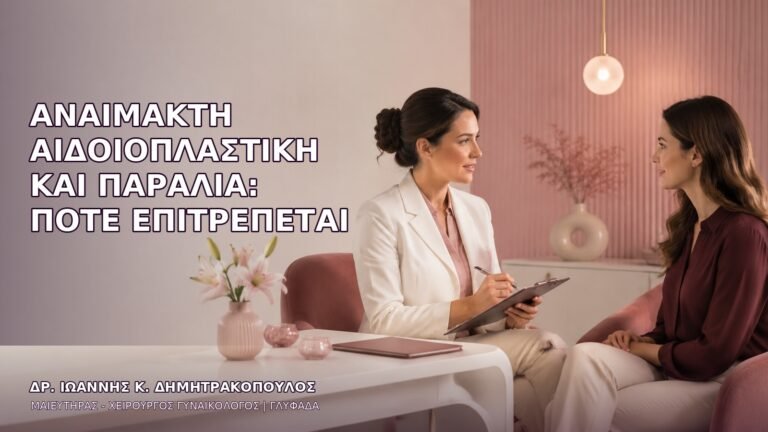 Αναίμακτη Αιδοιοπλαστική και Παραλία: Πότε Επιτρέπεται