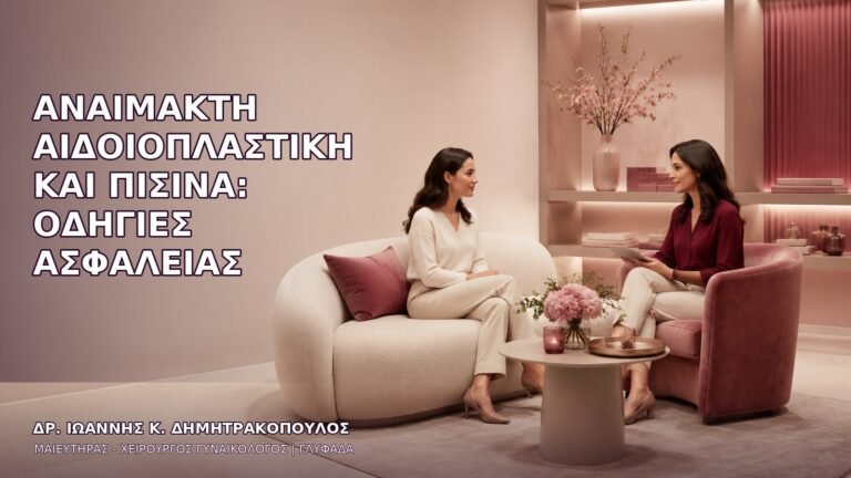 Αναίμακτη Αιδοιοπλαστική και Πισίνα: Οδηγίες Ασφάλειας