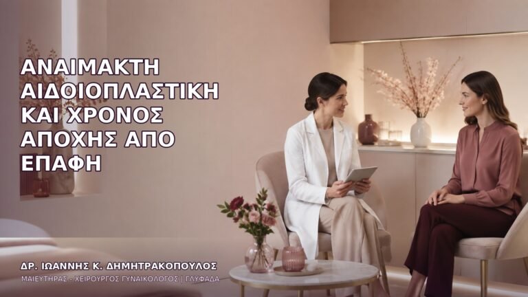 Αναίμακτη Αιδοιοπλαστική και Χρόνος Αποχής από Επαφή