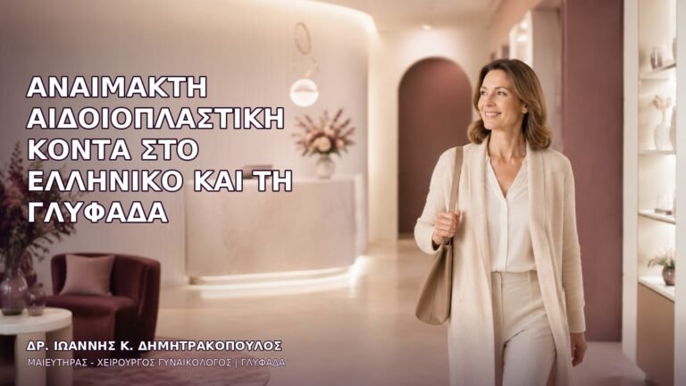 Αναίμακτη Αιδοιοπλαστική κοντά στο Ελληνικό και τη Γλυφάδα