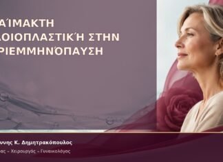 Αναίμακτη Αιδοιοπλαστική στην Περιεμμηνόπαυση – Δρ. Ιωάννης Κ. Δημητρακόπουλος
