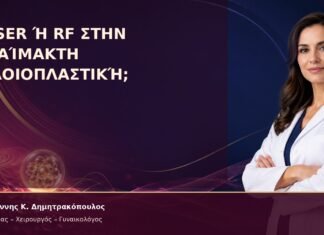 Laser ή RF στην Αναίμακτη Αιδοιοπλαστική; Laser ή RF στην Αναίμακτη Αιδοιοπλαστική; – Δρ. Ιωάννης Κ. Δημητρακόπουλος