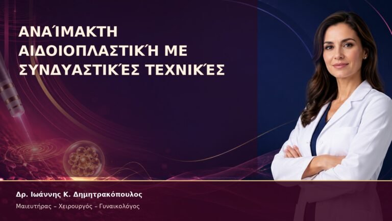 Αναίμακτη Αιδοιοπλαστική με Συνδυαστικές Τεχνικές – Δρ. Ιωάννης Κ. Δημητρακόπουλος