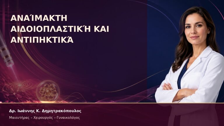 Αναίμακτη Αιδοιοπλαστική και Αντιπηκτικά – Δρ. Ιωάννης Κ. Δημητρακόπουλος