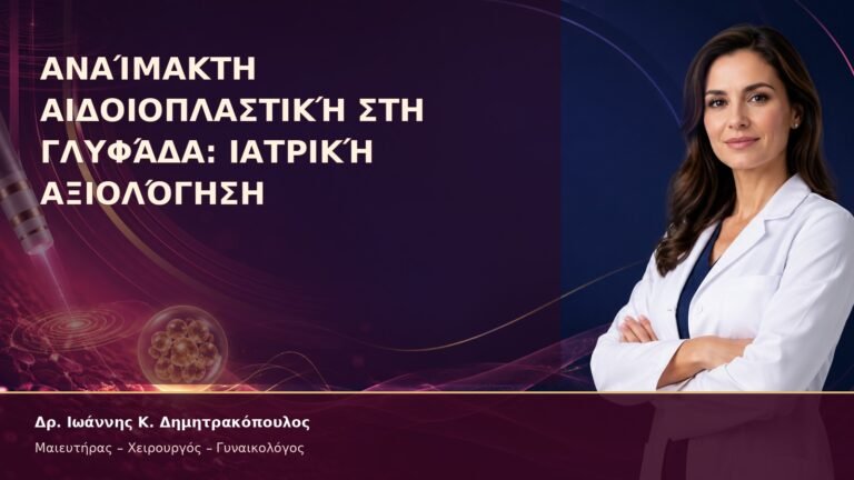 Αναίμακτη Αιδοιοπλαστική στη Γλυφάδα: Ιατρική Αξιολόγηση – Δρ. Ιωάννης Κ. Δημητρακόπουλος