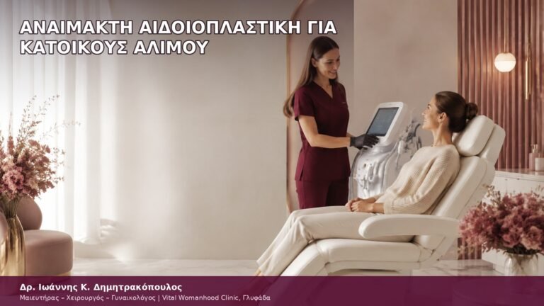 αναίμακτη αιδοιοπλαστική για κατοίκους αλίμου