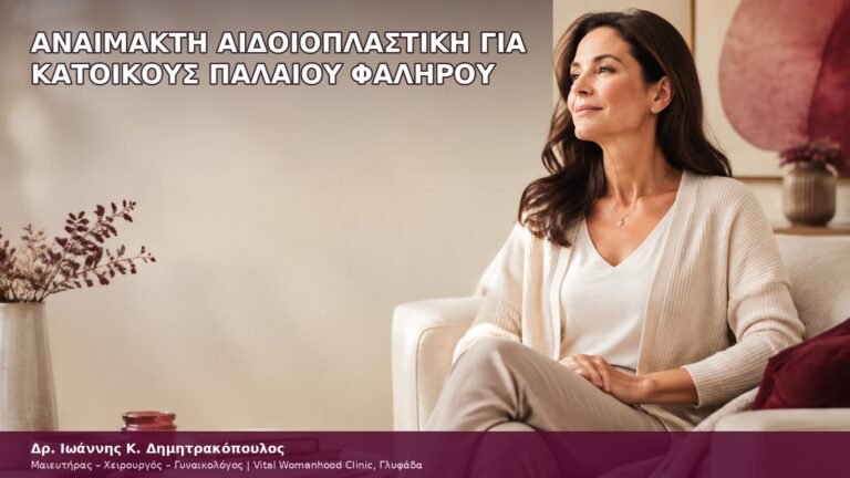 αναίμακτη αιδοιοπλαστική για κατοίκους παλαιού φαλήρου