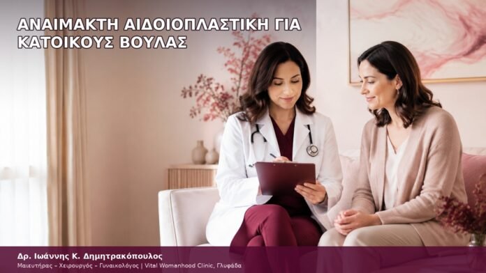 αναίμακτη αιδοιοπλαστική για κατοίκους βούλας
