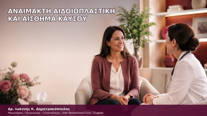 αναίμακτη αιδοιοπλαστική και αίσθημα καύσου
