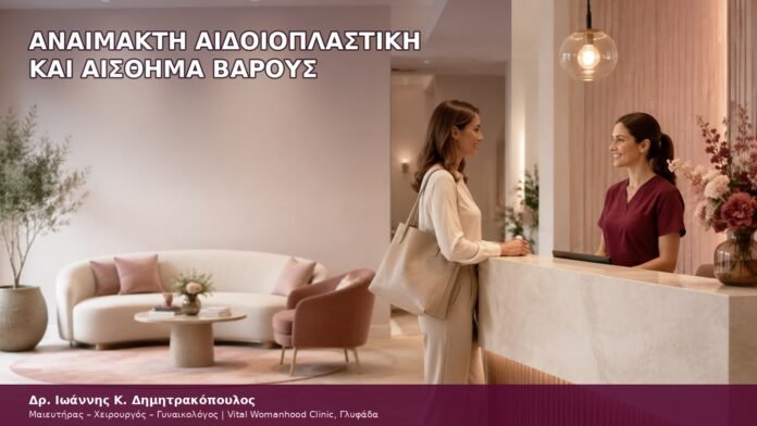 αναίμακτη αιδοιοπλαστική και αίσθημα βάρους