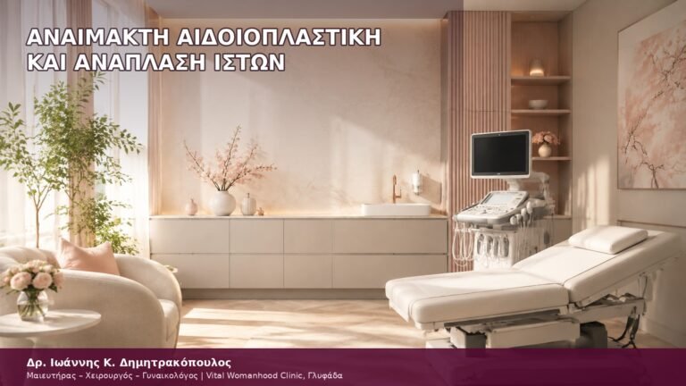 αναίμακτη αιδοιοπλαστική και ανάπλαση ιστών