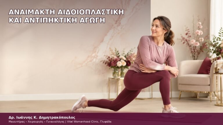 αναίμακτη αιδοιοπλαστική και αντιπηκτική αγωγή